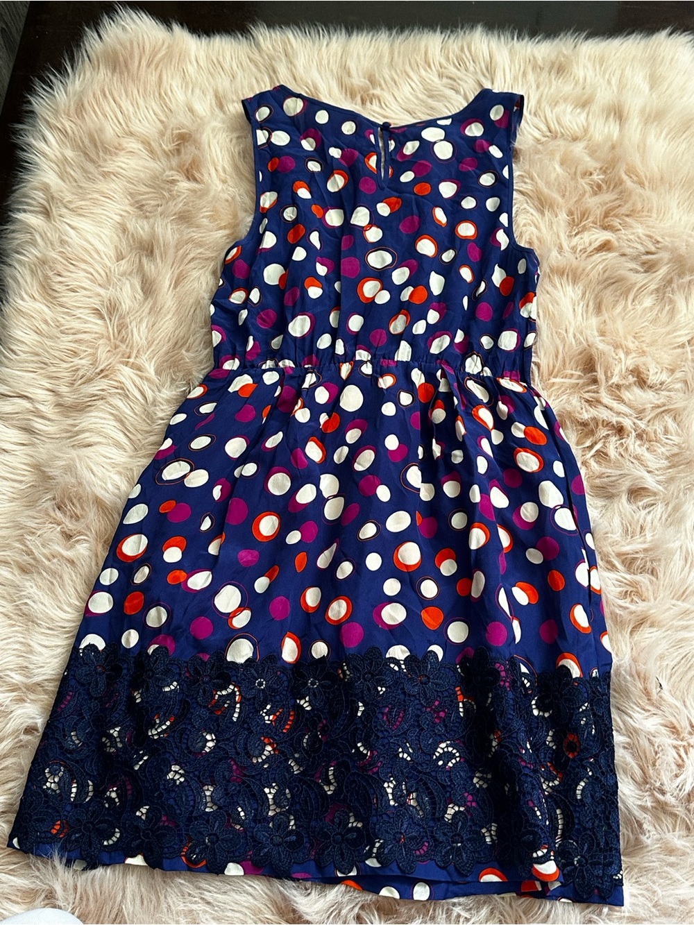 Anthropologie Moulinette Soeurs  Polka Dot Dress sz 4 - Picture 7 of 7
